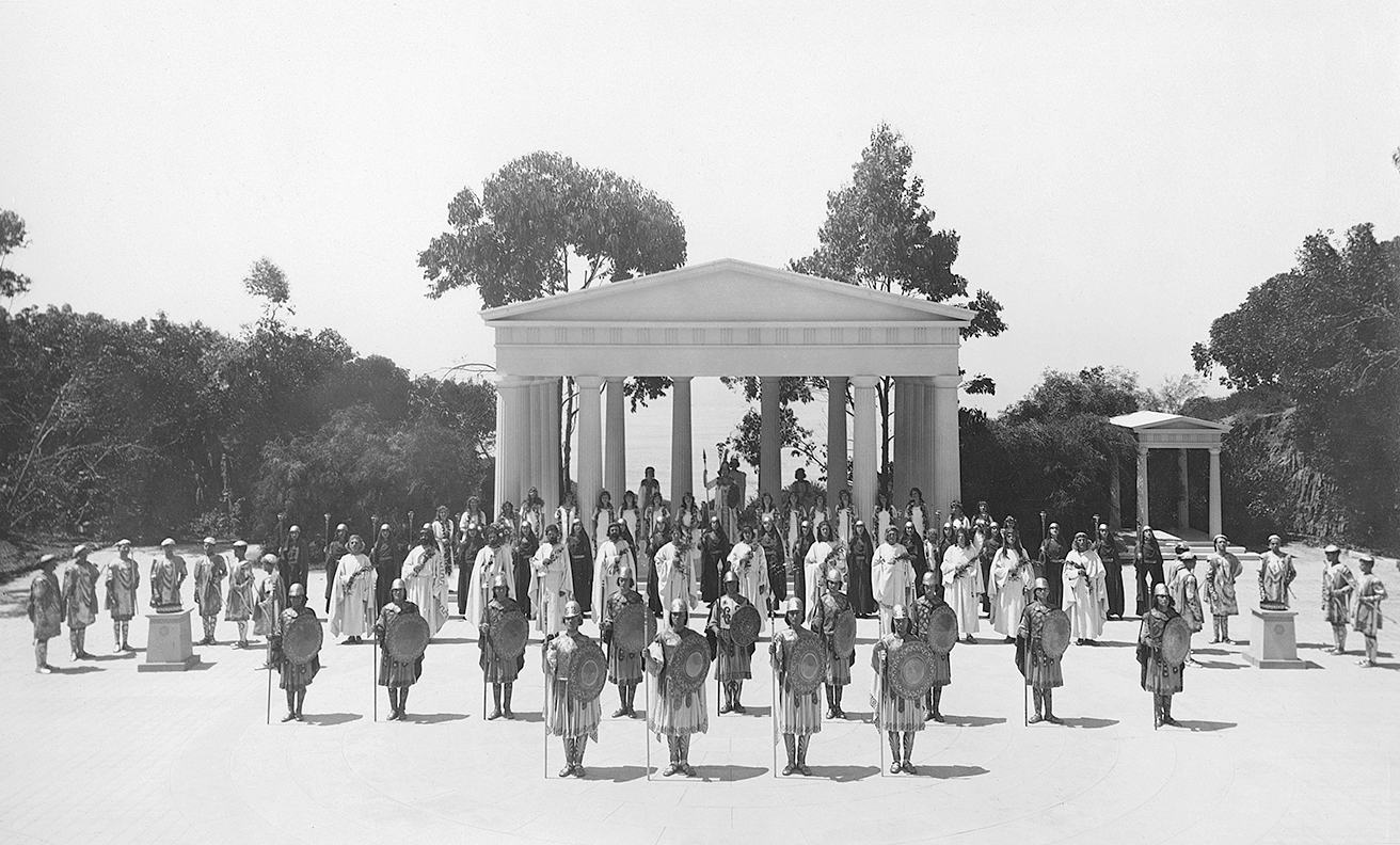 Finale van ‘De Eumenides’, Grieks Theater, Point Loma, 1922